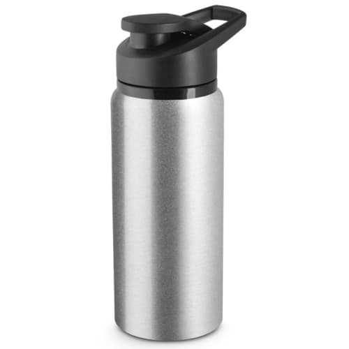 Customisable 500ml Shawn Eco Aluminium Bottles in Silver from Total Merchandise