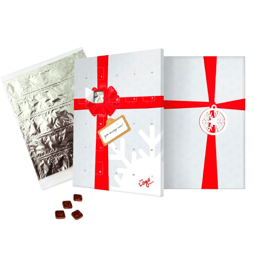 Foiled Backed Traditional Advent Calendar