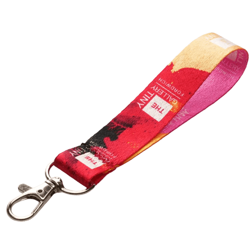 Promotional rPET Lanyard Keyring printed with your company logo from Total Merchandise