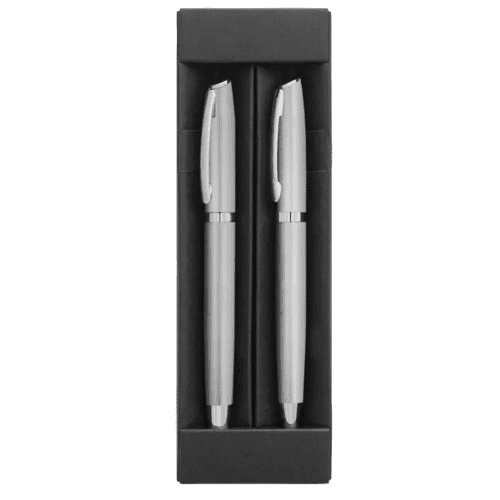 Promotional printed Recycled Aluminium Pen Set with a design from Total Merchandise