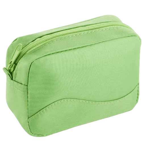 Logo printed Marie Microfibre Toiletry Bag in Light Green from Total Merchandise