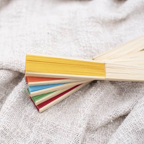 Hand Held Bamboo Fans