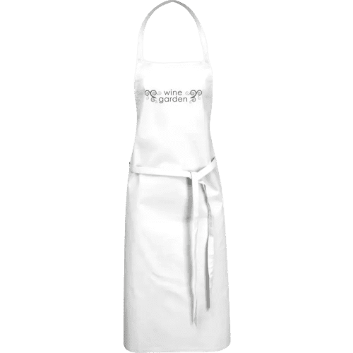 Promotional Reeva Apron in White printed with your company logo from Total Merchandise