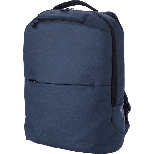 Custom branded Nicolas Laptop Backpack in Blue from Total Merchandise