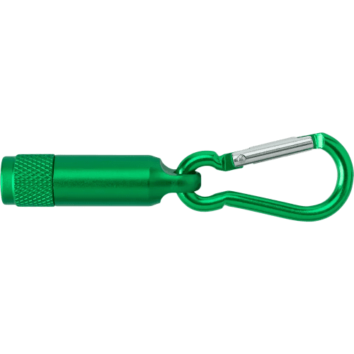 Promotional Printed Aluminium Mini Torch with a branded design from Total Merchandise