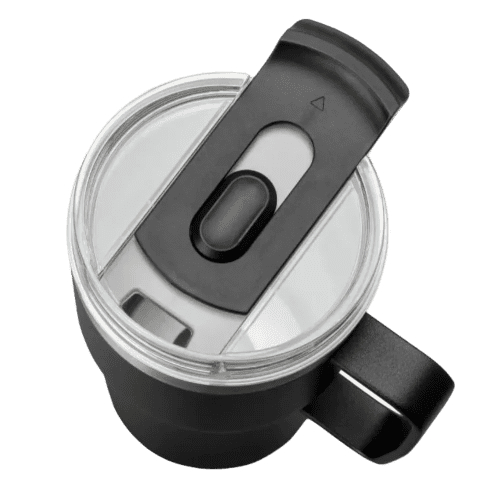 Top view of the Tahoe 590ml Recycled Insulated Tumbler with Straw from Total Merchandise