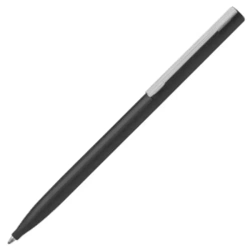 Sari Softfeel Ballpen in Black/Silver