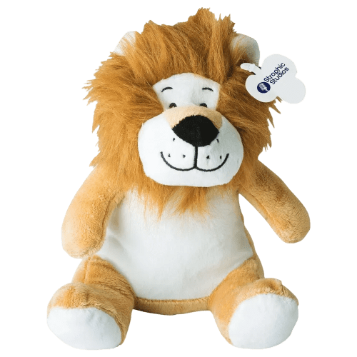 Logo Branded Plush Toy Lion with a design from Total Merchandise