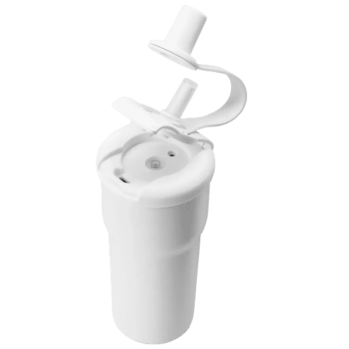 Branded Roca 600ml Recycled Insulated Cup with Straw from Total Merchandise