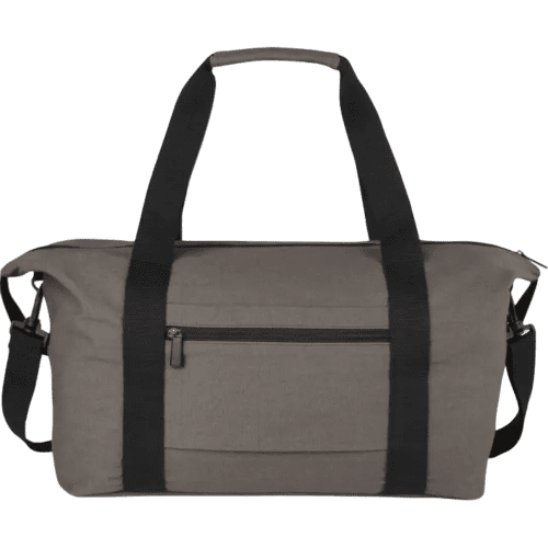Back of the Recycled Canvas Sports Duffel Bag from Total Merchandise