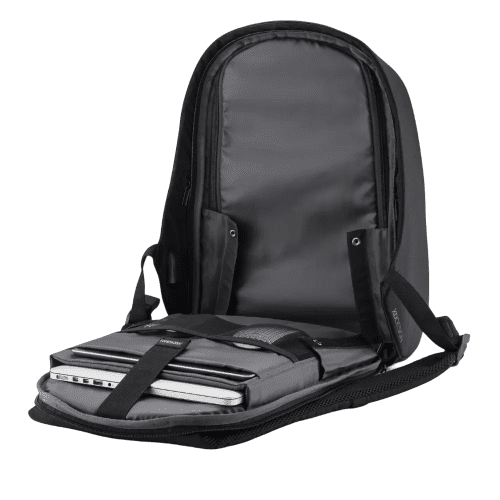 Logo Printed Bobby Hero Regular Anti-Theft Backpack from Total Merchandise
