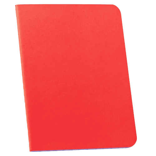 Promotional Raysse B7 Stitched Notebooks in Red printed with your logo from Total Merchandise