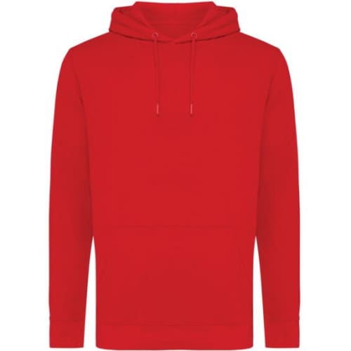 Custom Branded Iqoniq Jasper Sustainable Hoodie in Red from Total Merchandise