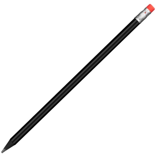 Branded Supersaver GRS Recycled Pencil in Black from Total Merchandise