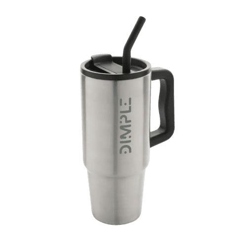 Custom Branded Embrace 900ml RCS Recycled Stainless Steel Tumbler in Silver from Total Merchandise