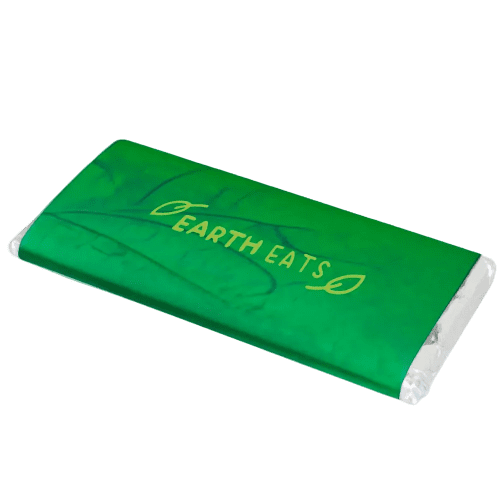 Promotional Maxi Milk Chocolate Bar 75g printed with your logo from Total Merchandise