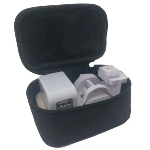 Customisable Premium Travel Adaptor in White printed with your logo from Total Merchandise