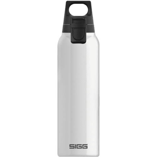 Promotional SIGG 550ml Hot & Cold One Light Bottle in White Shine from Total Merchandise