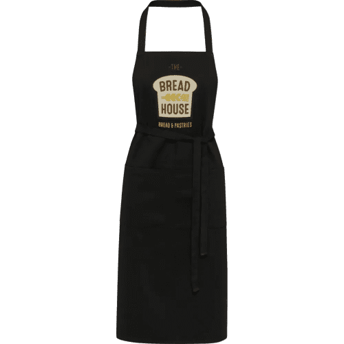 Personalisable Aware™ Recycled Aprons in Black with your company logo from Total Merchandise
