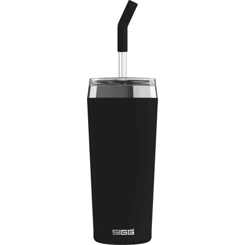 Logo Branded SIGG 0.6L Helia Travel Cup in Black with a design from Total Merchandise