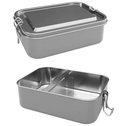 Customisable SIGG Gemstone Lunch Box in Brushed Silver from Total Merchandise