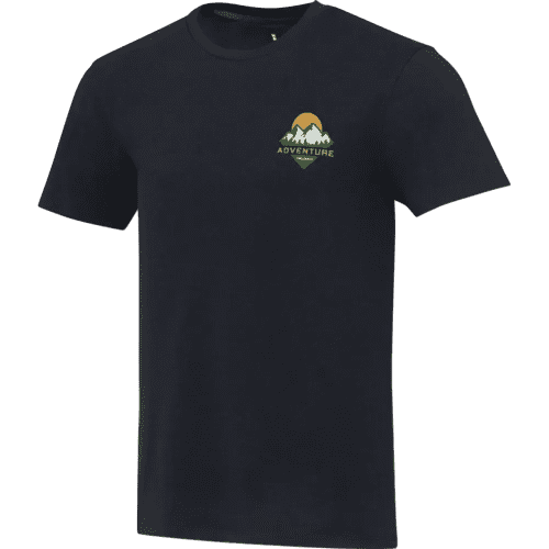 Logo Branded Avalite Short Sleeve Unisex Aware™ Recycled T-Shirt in Navy from Total Merchandise