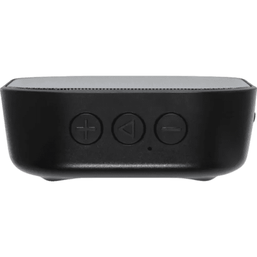Buttons on the Stark RCS Recycled Plastic Bluetooth Speaker from Total Merchandise