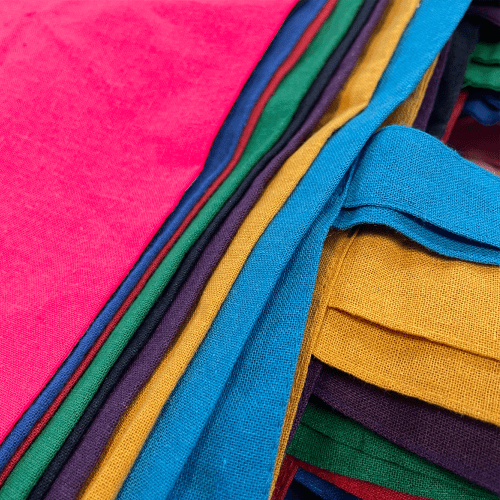 Printed Recycled Coloured Cotton Tote Bags