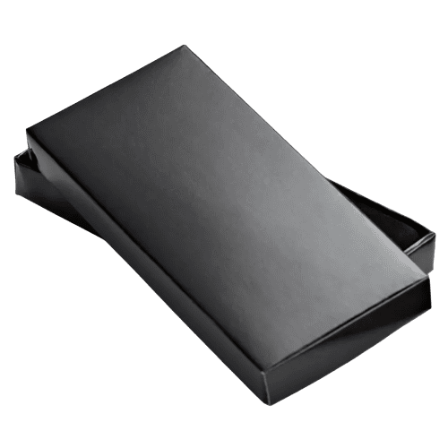 The gift box that the Bale Metal and PU Keyring comes in
