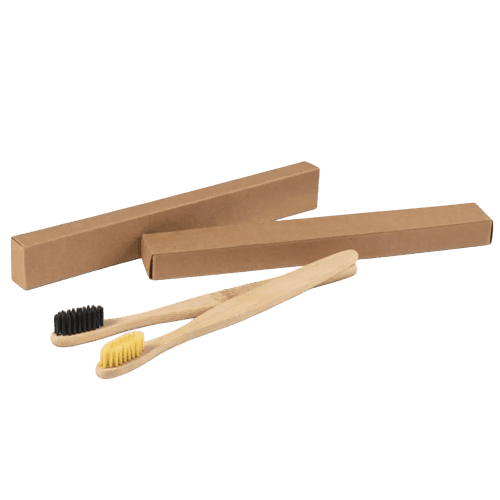 Logo Branded Bamboo Toothbrushes engraved with your logo from Total Merchandise