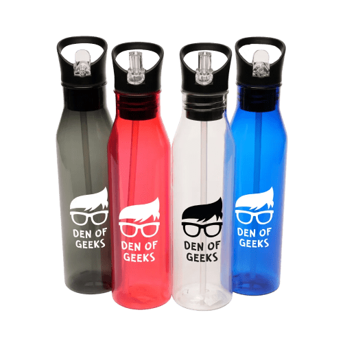 An image of all available colour in the 800ml Rpet Cloud Bottles from Total Merchandise