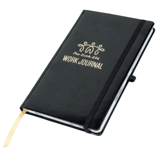 Promotional Work Journal with a foil blocked design from Total Merchandise