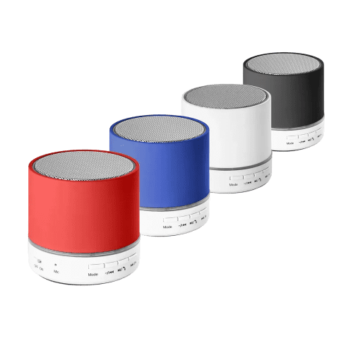Customisable Perey ABS Speakers with Microphones with your logo from Total Merchandise