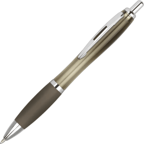 Custom printed GRS Recycled Contour Ballpen in Black from Total Merchandise