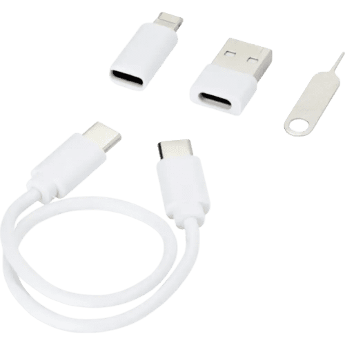 Custom Recycled Plastic Modular Charging Cable with Phone Holder