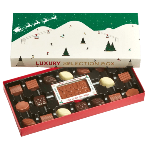 Logo Branded 18 Chocolate Truffle Selection Box with a design from Total Merchandise