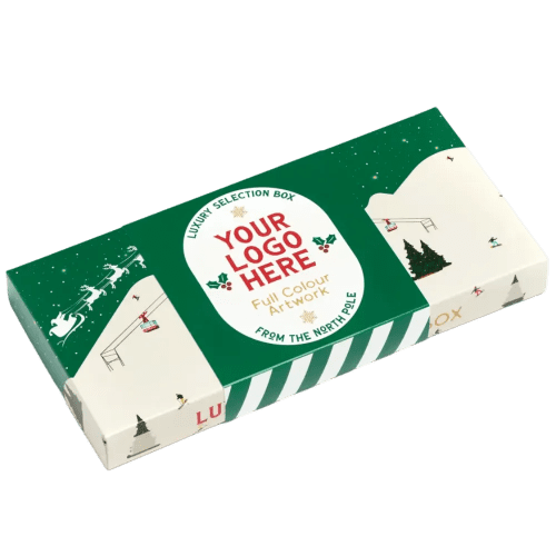 Promotional 18 Chocolate Truffle Selection Box with a design from Total Merchandise
