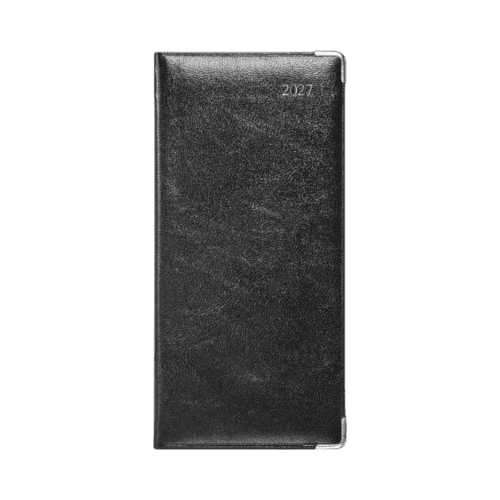 Logo Branded Colombia De Luxe Pocket Diary in Black with a design from Total Merchandise