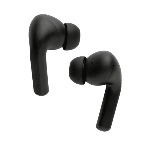 Custom branded Urban Vitamin Alamo ANC Earbuds in Black from Total Merchandise