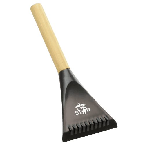Promotional Robyn Eco Ice Scraper in Black/Natural branded with your logo from Total Merchandise