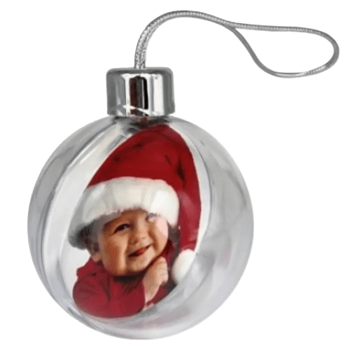 Logo Branded Christmas Bauble with a design from Total Merchandise