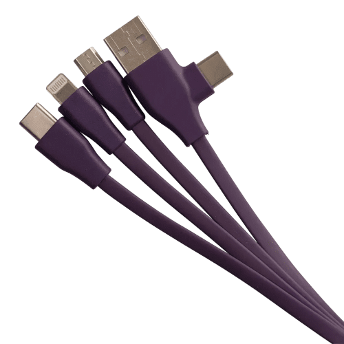 An image of the adaptors included with the Tucker Dual Adapter Multi Chargers from Total Merchandise