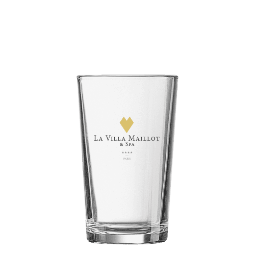 Promotional 280ml Glass Tumbler in Clear branded with your logo from Total Merchandise