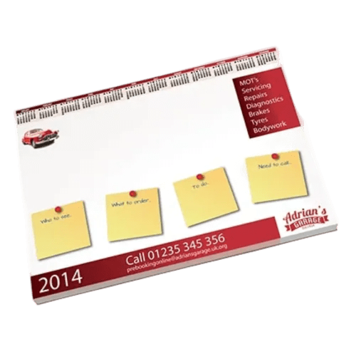 Custom printed desk pads for merchandise ideas