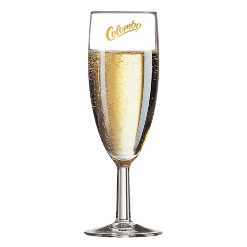 Logo branded Savoie Champagne Flutes with a design from Total Merchandise