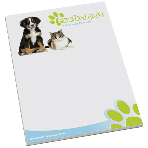 Promotional A4 Note Pads for office desks