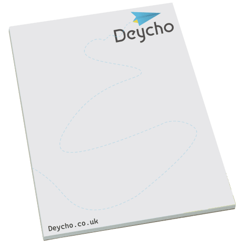 A4 Note Pad in White