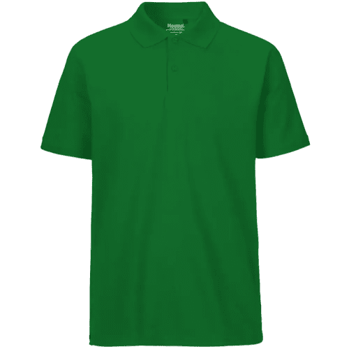 Branded Neutral Mens Fairtrade Organic Polo Shirt in Green from Total Merchandise