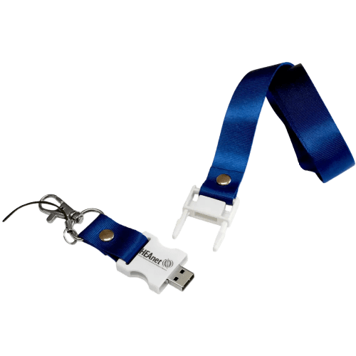 USB Drive With Built In Lanyard