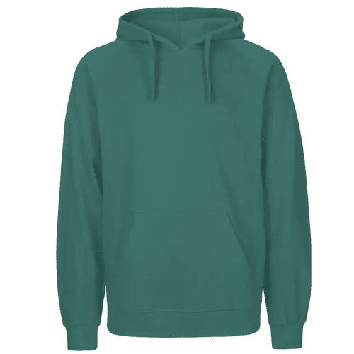 Branded Mens Neutral Fairtrade Organic Hoodie in Teal from Total Merchandise